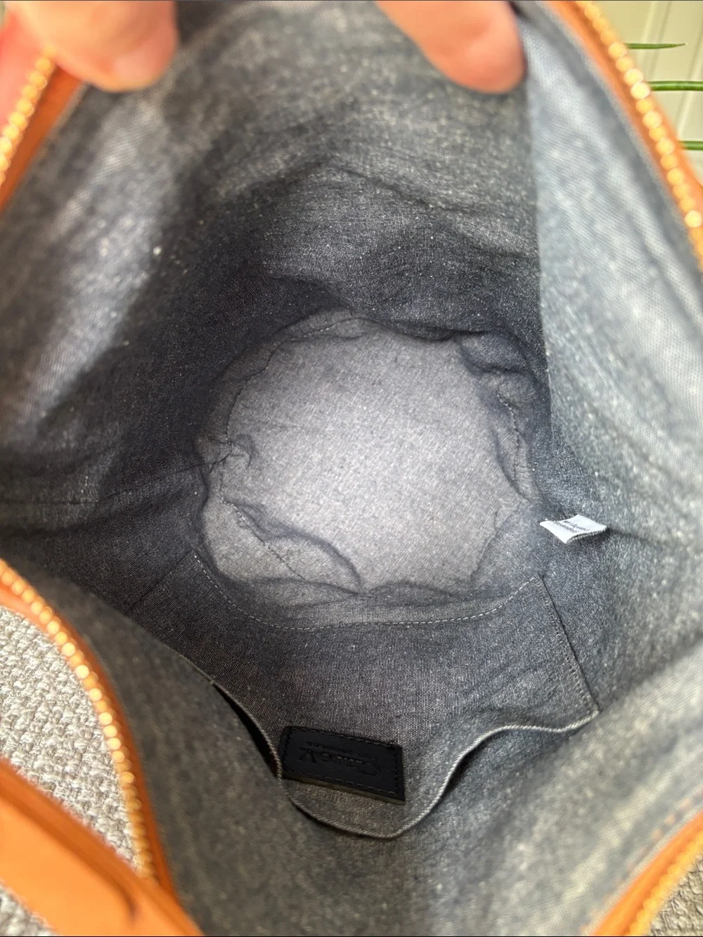 Clare V Petite Jeanne Woven Bucket Bag in Natural - Picture 6 of 12